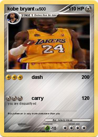 Pokemon kobe bryant
