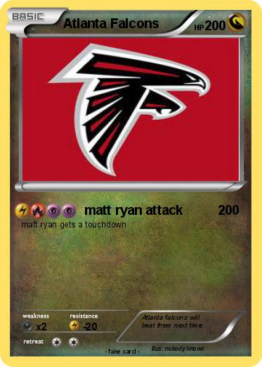 Pokemon Atlanta Falcons