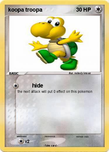 Pokemon koopa troopa