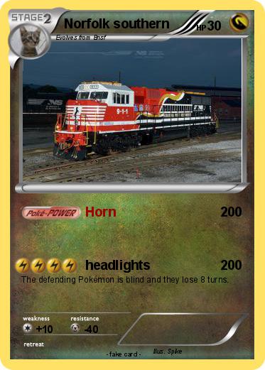 Pokemon Norfolk southern