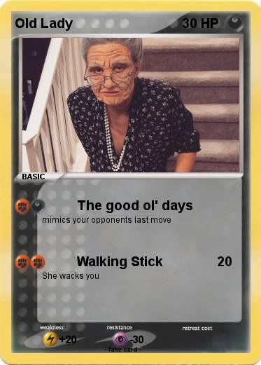 Pokemon Old Lady