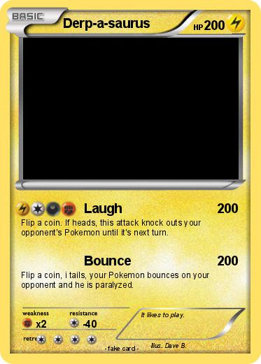 Pokemon Derp-a-saurus