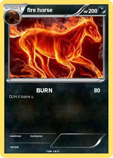 Pokemon fire horse