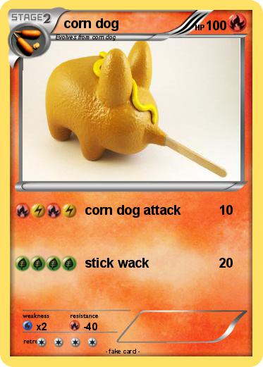 Pokemon corn dog