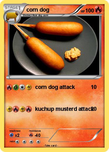 Pokemon corn dog