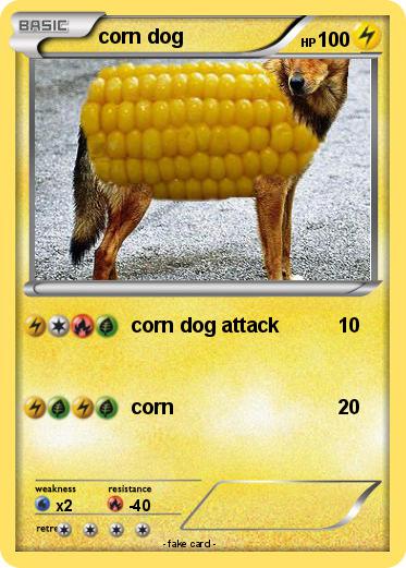 Pokemon corn dog