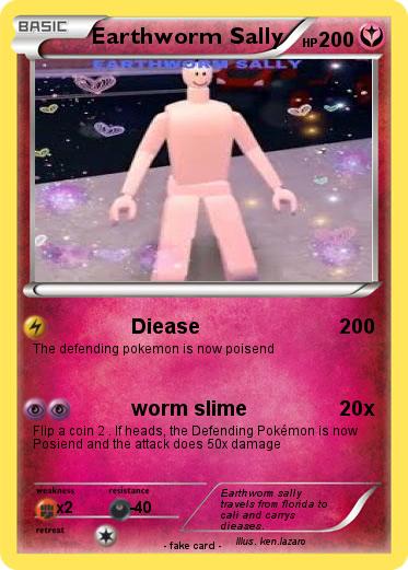 Pokemon Earthworm Sally