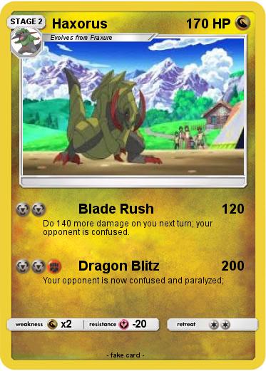 Pokemon Haxorus