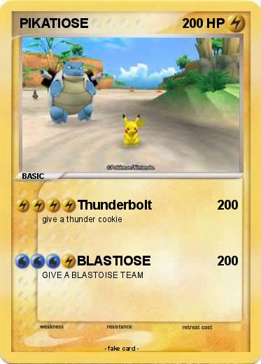 Pokemon PIKATIOSE