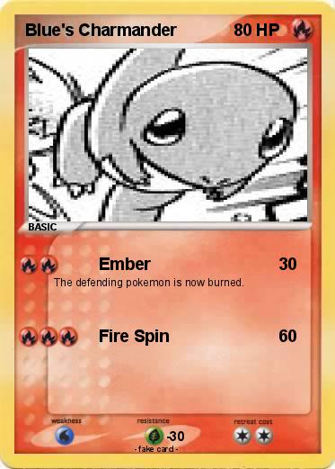 Pokemon Blue's Charmander