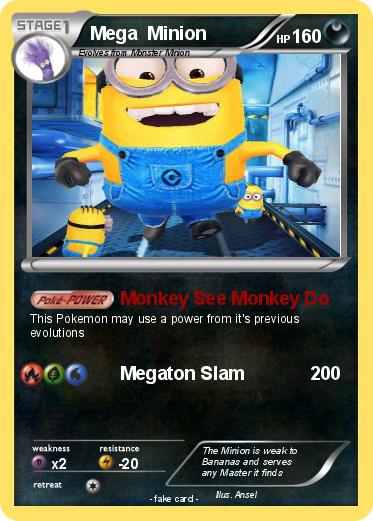 Pokemon Mega  Minion