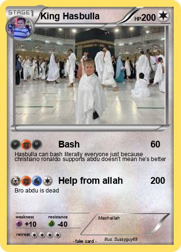 Pokemon King Hasbulla