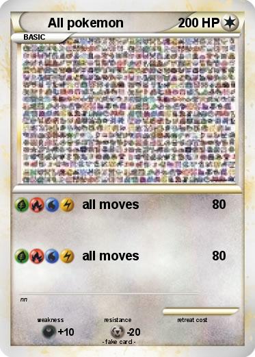 Pokemon All pokemon
