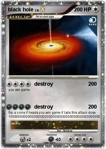 Pokemon black hole