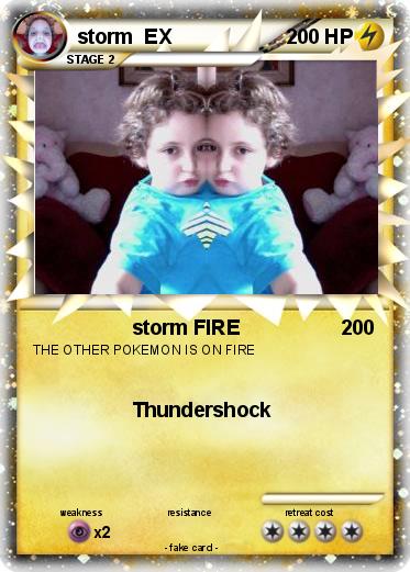 Pokemon storm  EX