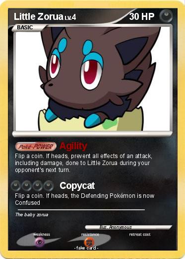Pokemon Little Zorua