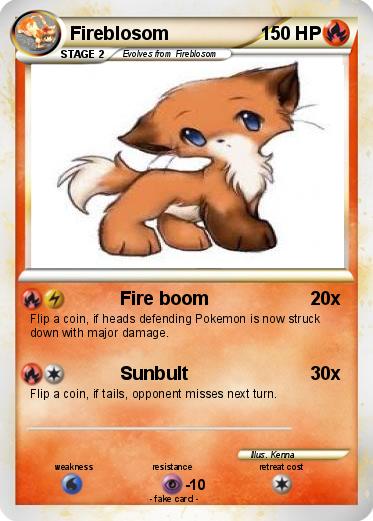 Pokemon Fireblosom