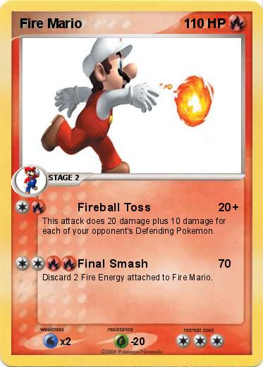 Pokemon Fire Mario