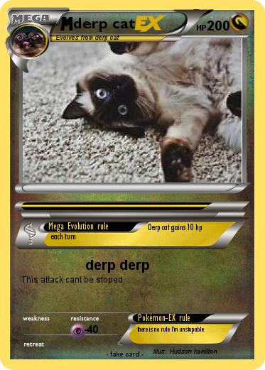 Pokemon derp cat