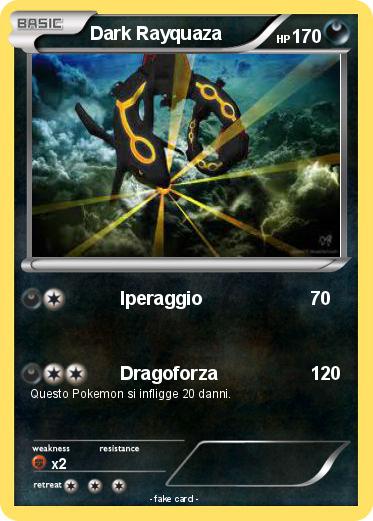 Pokemon Dark Rayquaza