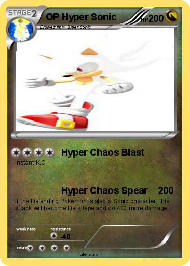 Pokemon OP Hyper Sonic