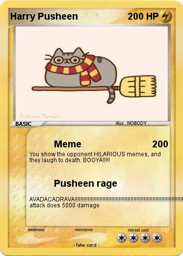 Pokemon Harry Pusheen
