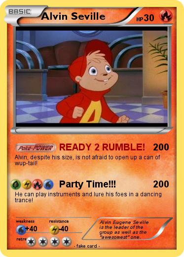 Pokemon Alvin Seville