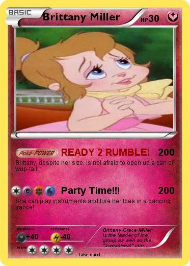 Pokemon Brittany Miller