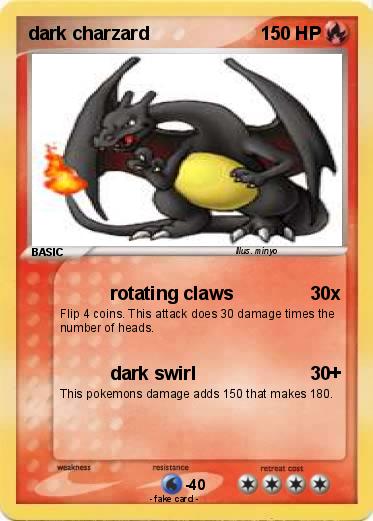 Pokemon dark charzard