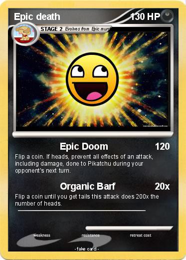 Pokemon Epic death