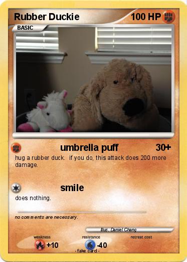 Pokemon Rubber Duckie