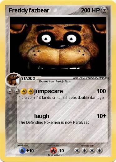 Pokemon Freddy fazbear