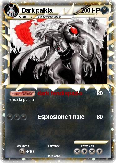 Pokemon Dark palkia