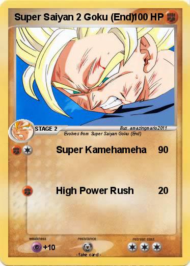 Pokemon Super Saiyan 2 Goku (End)