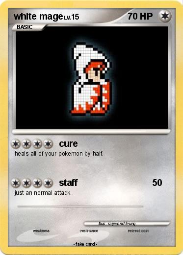 Pokemon white mage