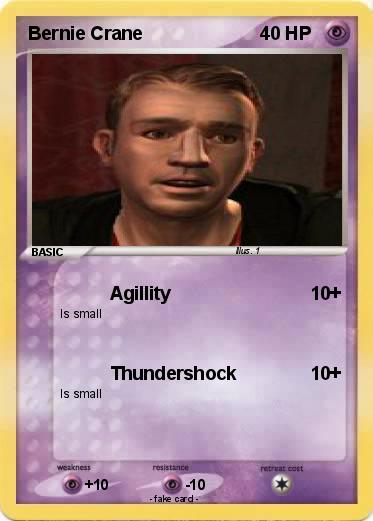 Pokemon Bernie Crane