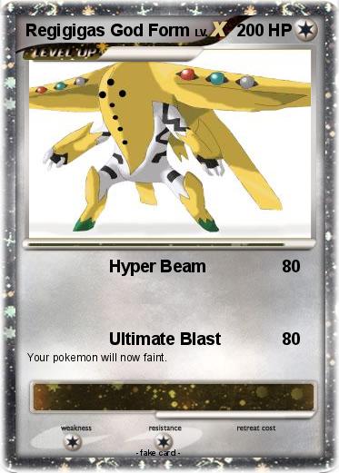 Pokemon Regigigas God Form
