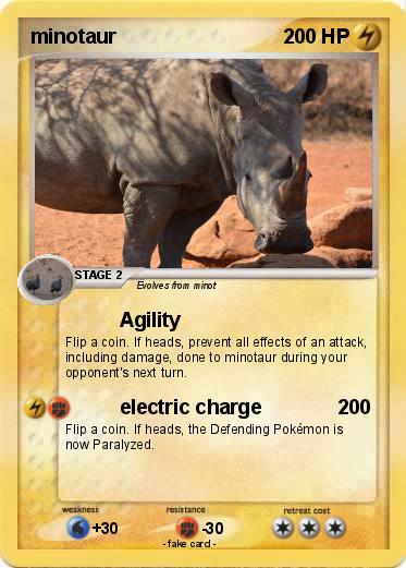 Pokemon minotaur