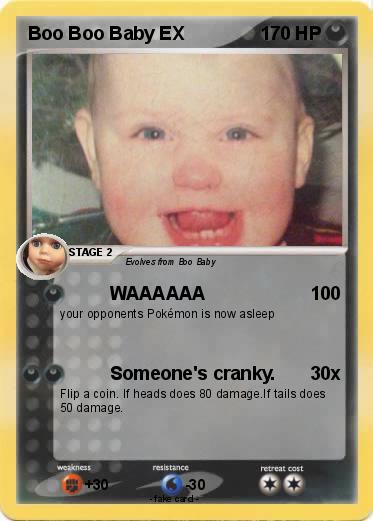 Pokemon Boo Boo Baby EX