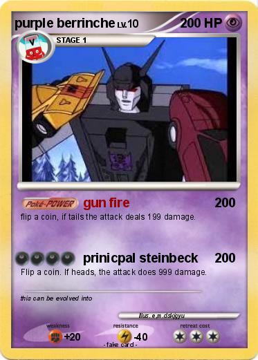 Pokemon purple berrinche