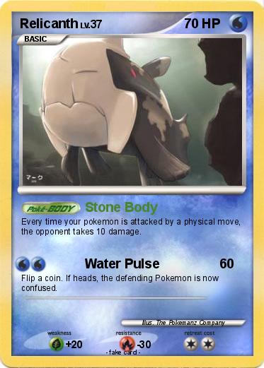 Pokemon Relicanth