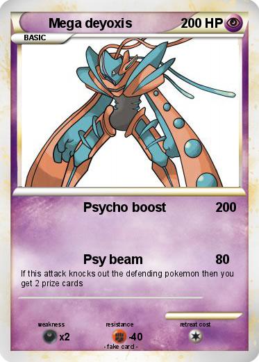 Pokemon Mega deyoxis