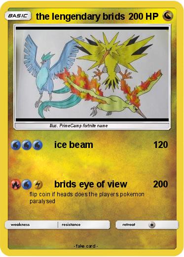 Pokemon the lengendary brids