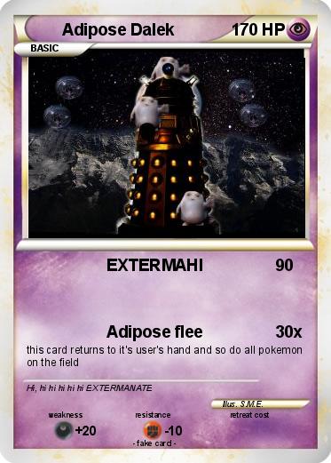 Pokemon Adipose Dalek