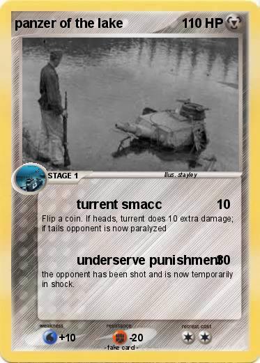Pokemon panzer of the lake