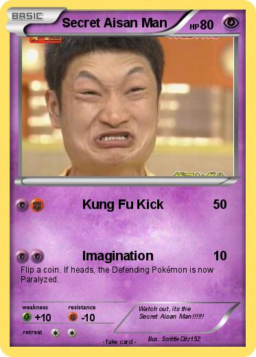 Pokemon Secret Aisan Man