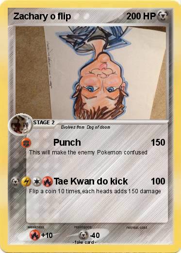 Pokemon Zachary o flip