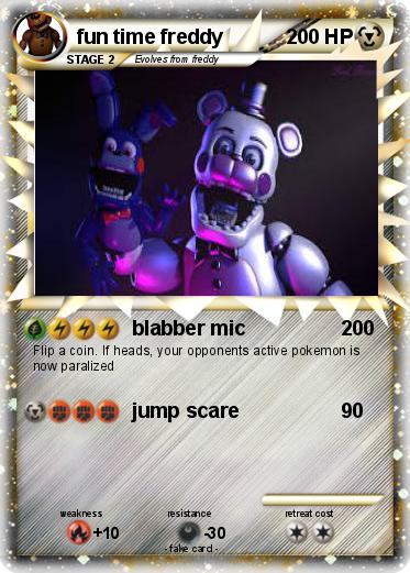 Pokemon fun time freddy