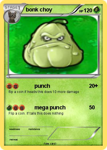 Pokemon bonk choy