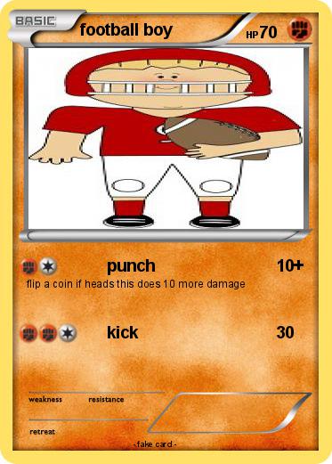 Pokemon football boy